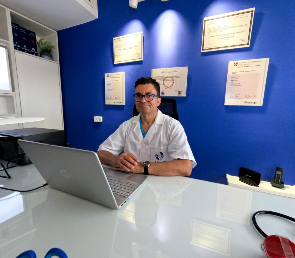Dr Mohamed Gabsi Algologue Tunisie