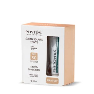 Pack Phytéal - Protection solaire beige éclat + gel apaisant (cadeau inclus)