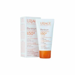 Uriage Bariésun - crème minérale avec SPF50+ en format de 50ml.