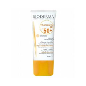 Bioderma- crème solaire teintée - Photoderm AR avec SPF50+ en format 30ml