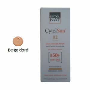 Cytolnat CytolSun - 50 ml d'écran minéral teinté beige doré