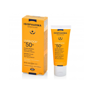 Isispharma Uveblock - protection solaire SPF50+ invisible à l'écran fluide - 40ml.