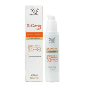Xen - Bi Cover SPF50+- Stick & Ecran - Écran solaire teinté Beige doré - Format 50ml