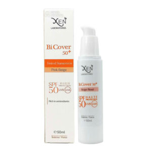 Xen - ecran & Stick - Bi Cover teinté SPF 50+ - Teinte beige rosée - Contenance 50ml.
