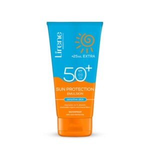 Lirene Sun Protection - Emulsion protectrice SPF50 pour le visage et le corps, - 175ml.