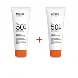 Pack Daylong de deux lotions extrêmes  SPF 50+ - 100 ml.