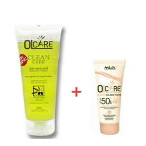 Olcare - pack solaire Beige Rosé + Gel moussant