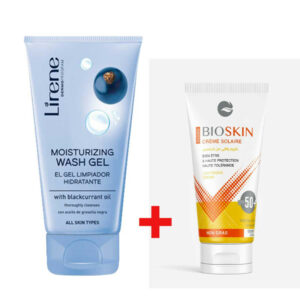 Pack Bioskin : Écran solaire invisible + Gel nettoyant Lirene
