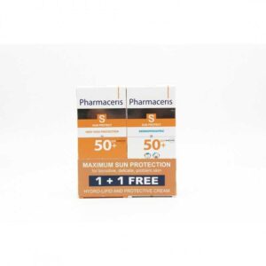 Pack pharmaceris - S Sun Protect : Hydratation et protection avec la crème protectrice hydrolipidique et la crème dermopédiatrique.