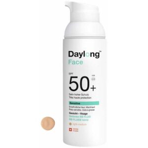 DAYLONG -Fluide teinté  SPF 50+ - Solaire perfecteur pour peaux sensibles (50 mL)